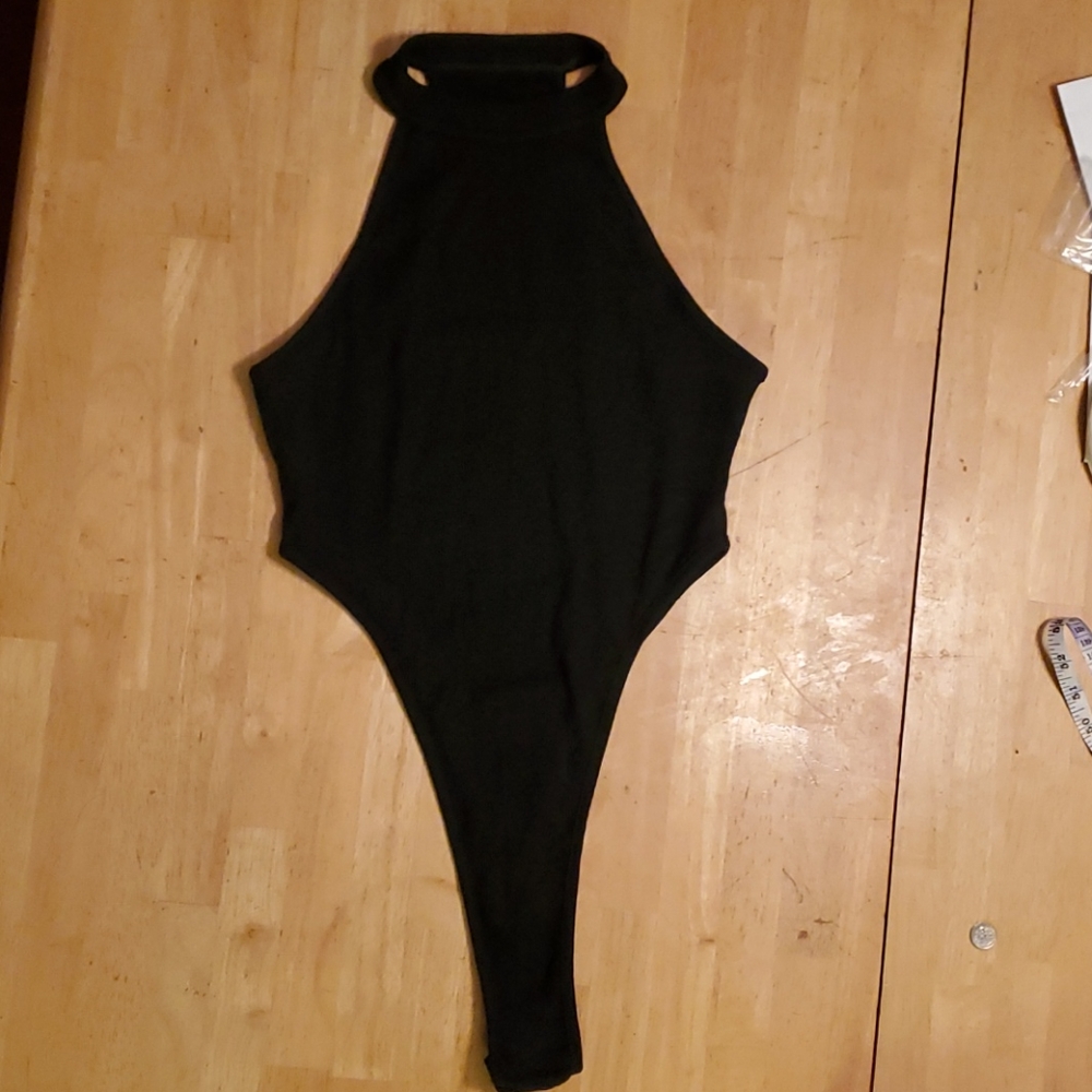 🍉4 For$20🍉High cut black body suit